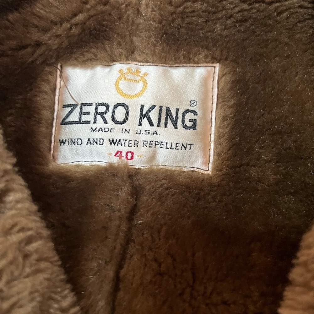 Vintage 1970’s Zero King Heavy Wool Jacket Size 40 - Picture 3 of 9